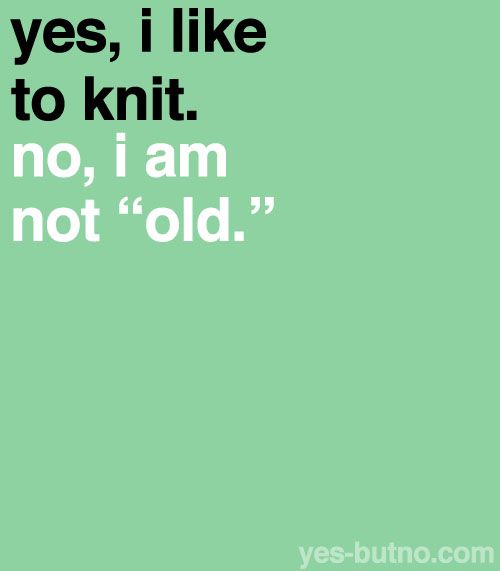Knitting humour