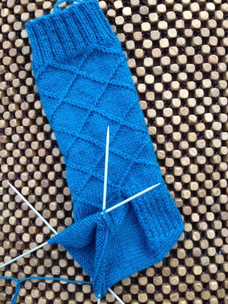 Tanis fiber arts Business Casual Socks in Yorkshire Spinners Sock Yarn